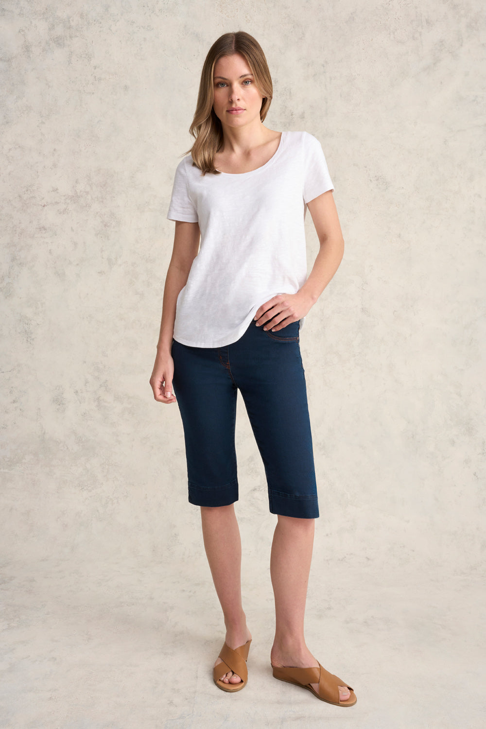 Bengajean® Short - Clean Blue Denim