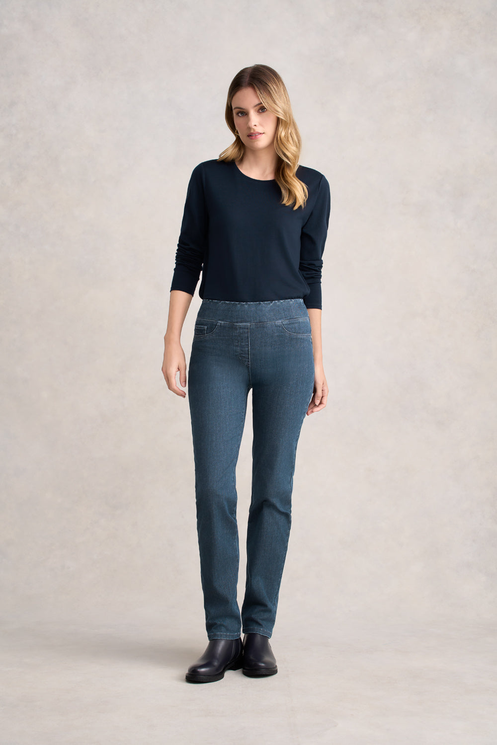 Bengajean® Straight Leg - Indigo Grey Wash