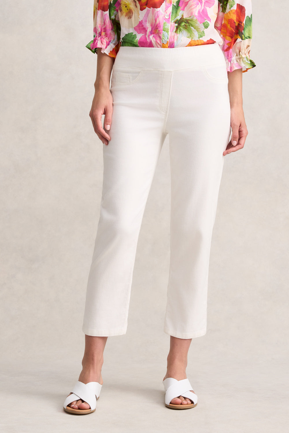 Bengajean® 7/8 Straight Leg - Cream