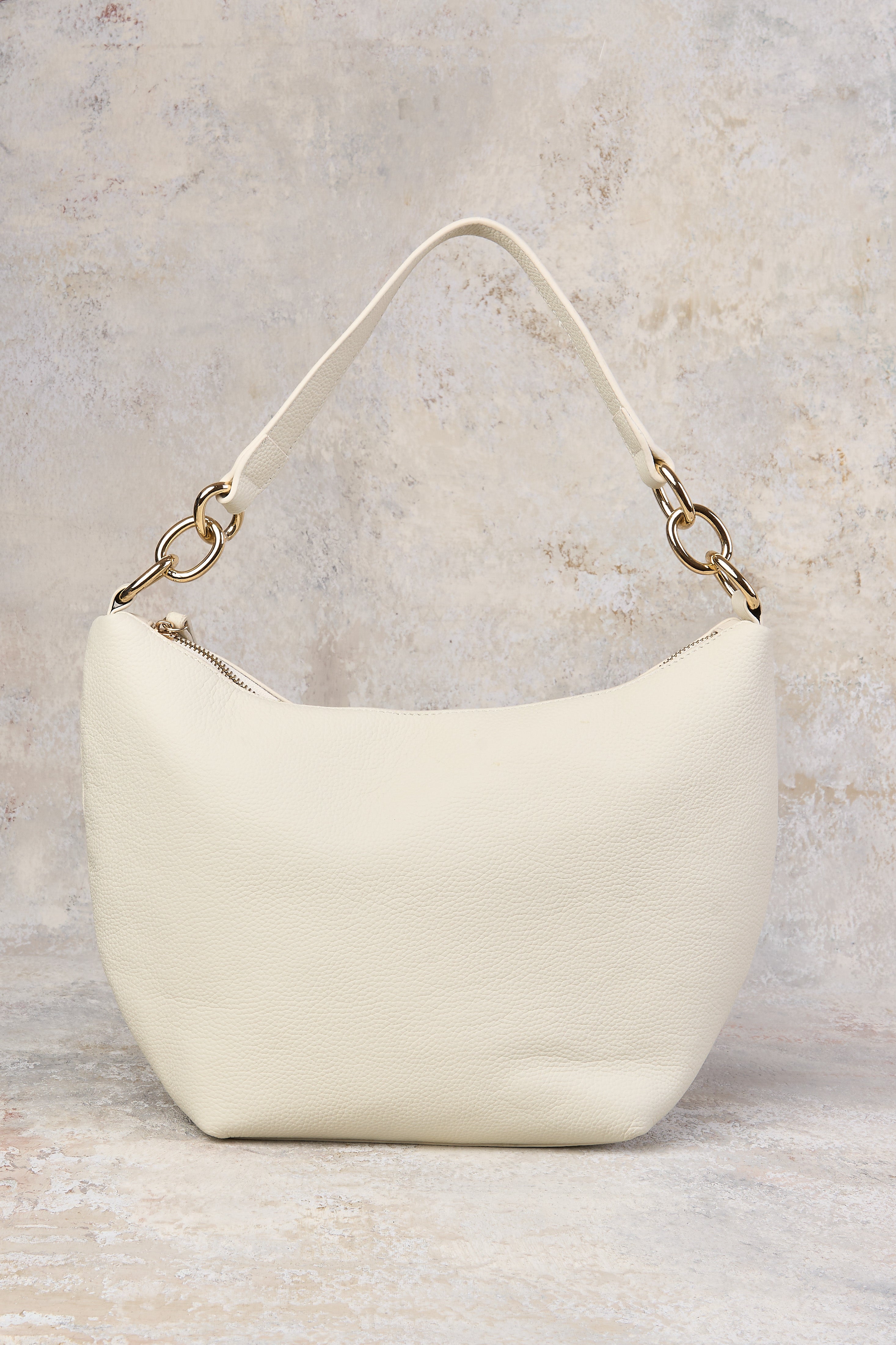 Chain Shoulder Bag - Ivory