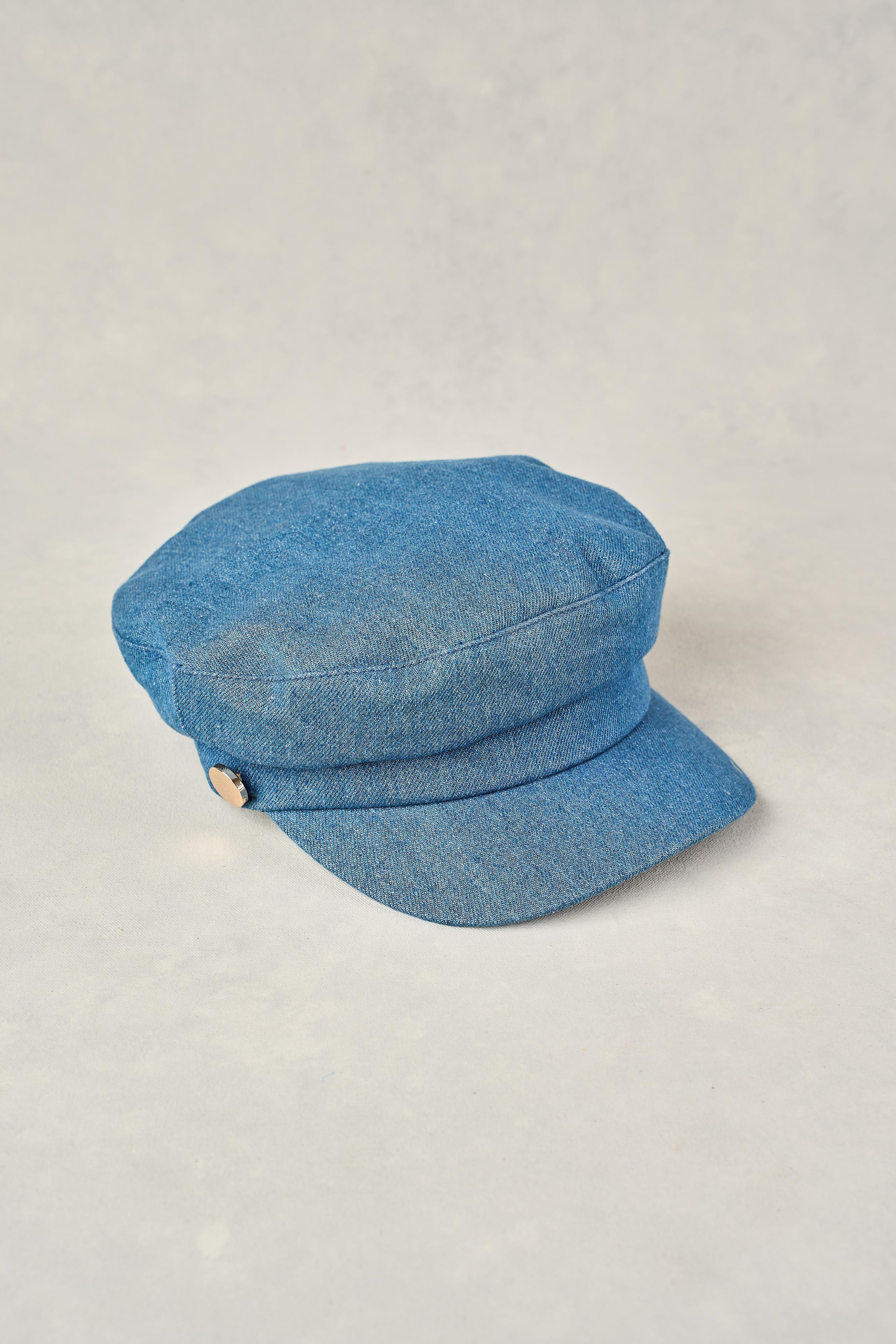 Denim Bakerboy Hat