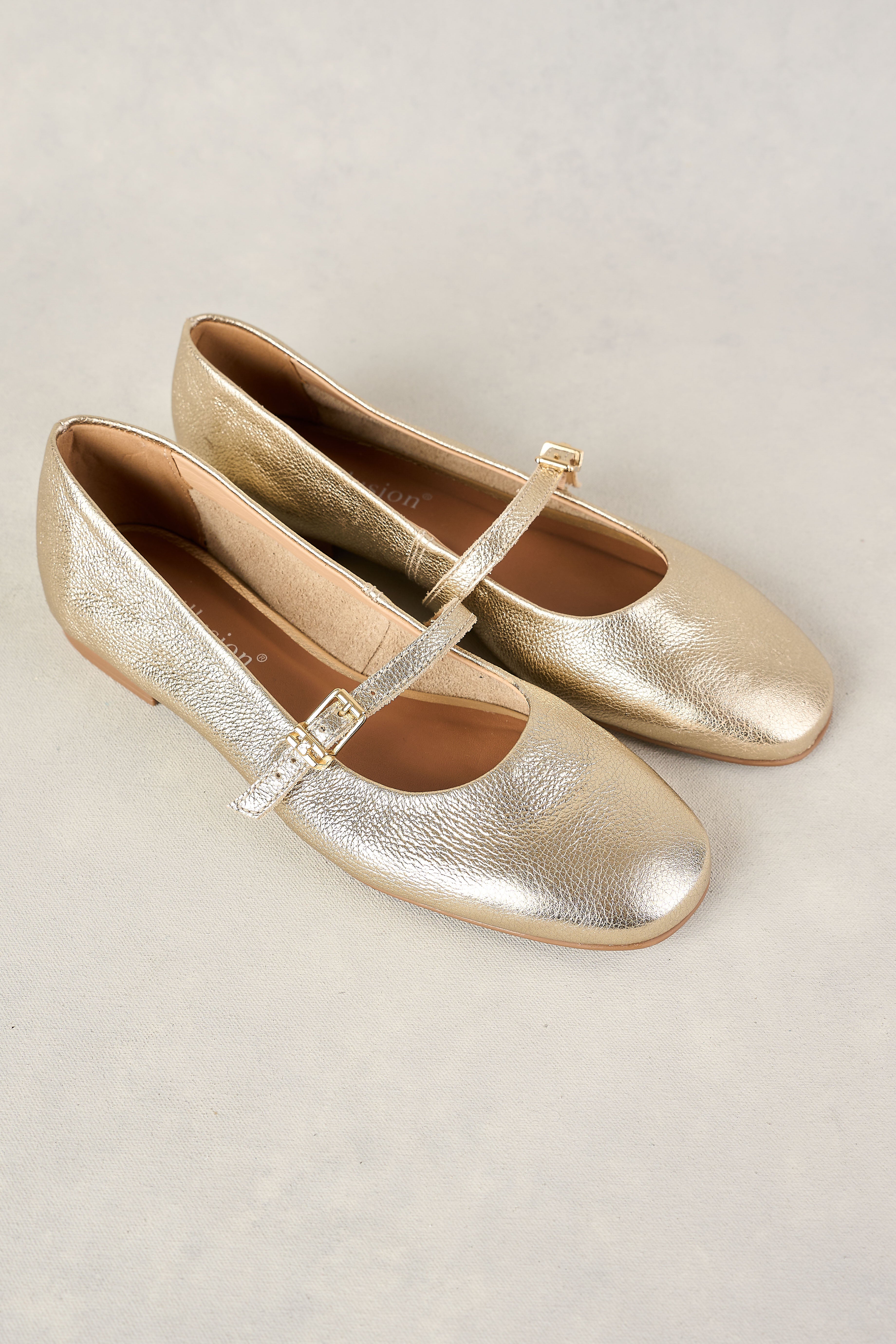 Nolita Ballet Flat - Gold