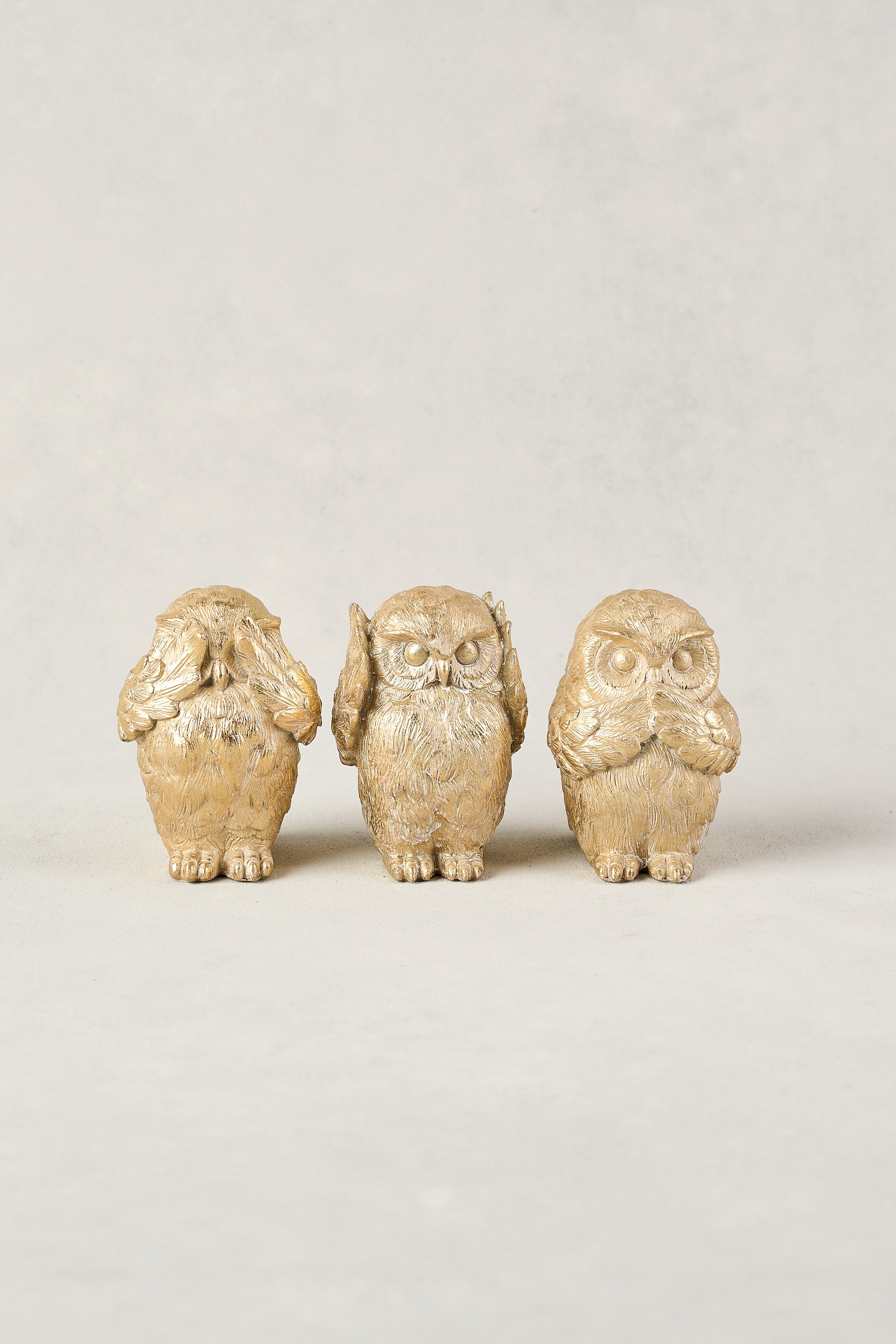Figurine Owl Set Of 3