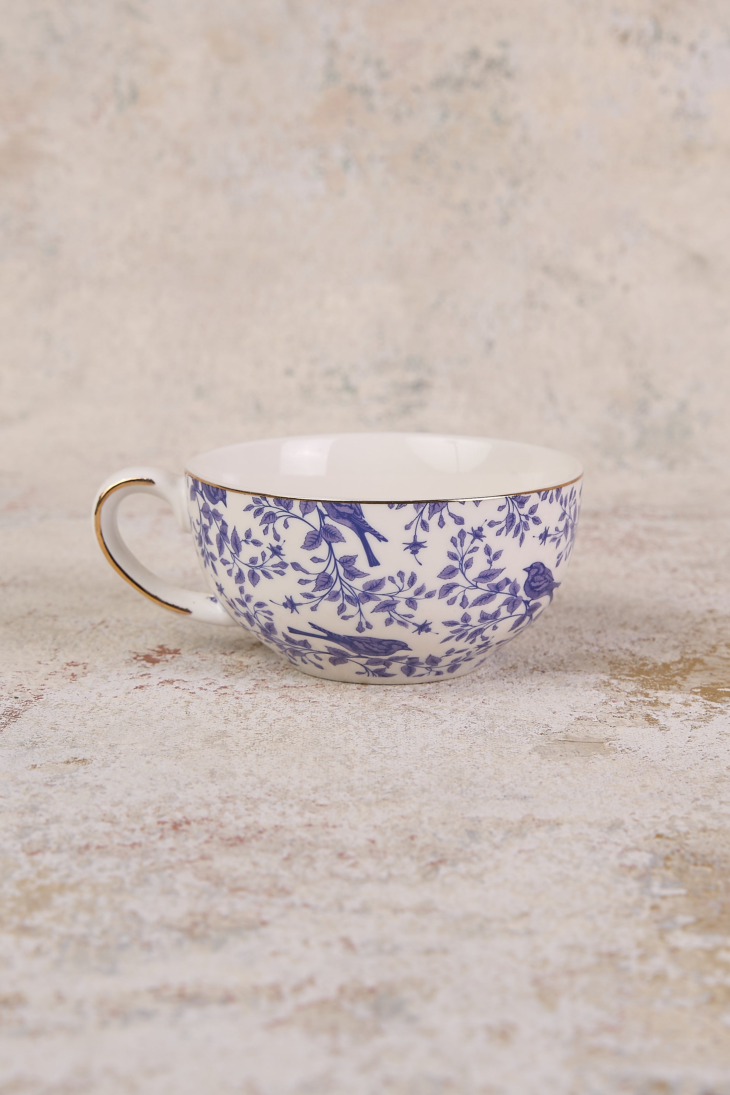 French Blue Bird Tea For One