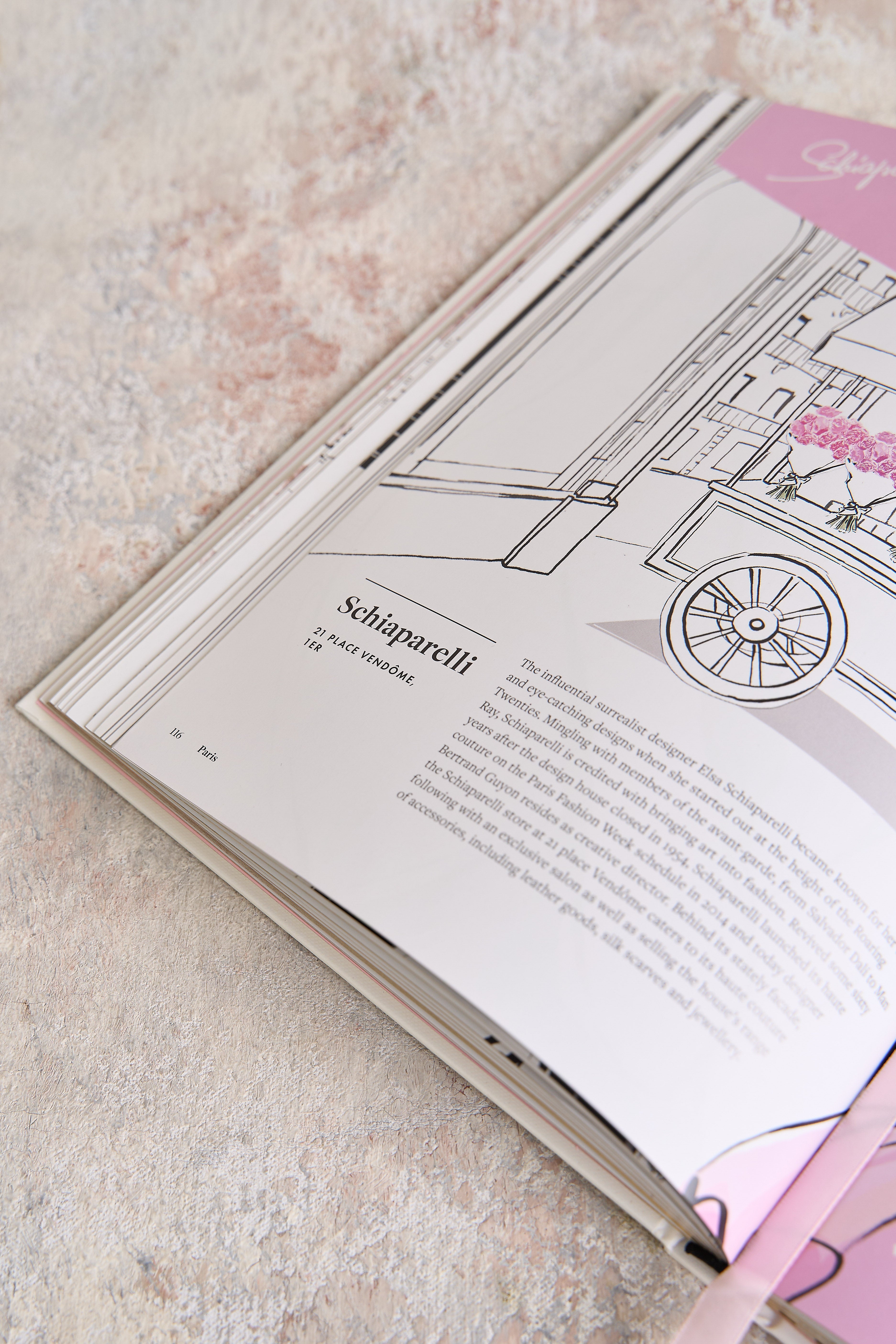 Paris Through A Fashion Eye Book