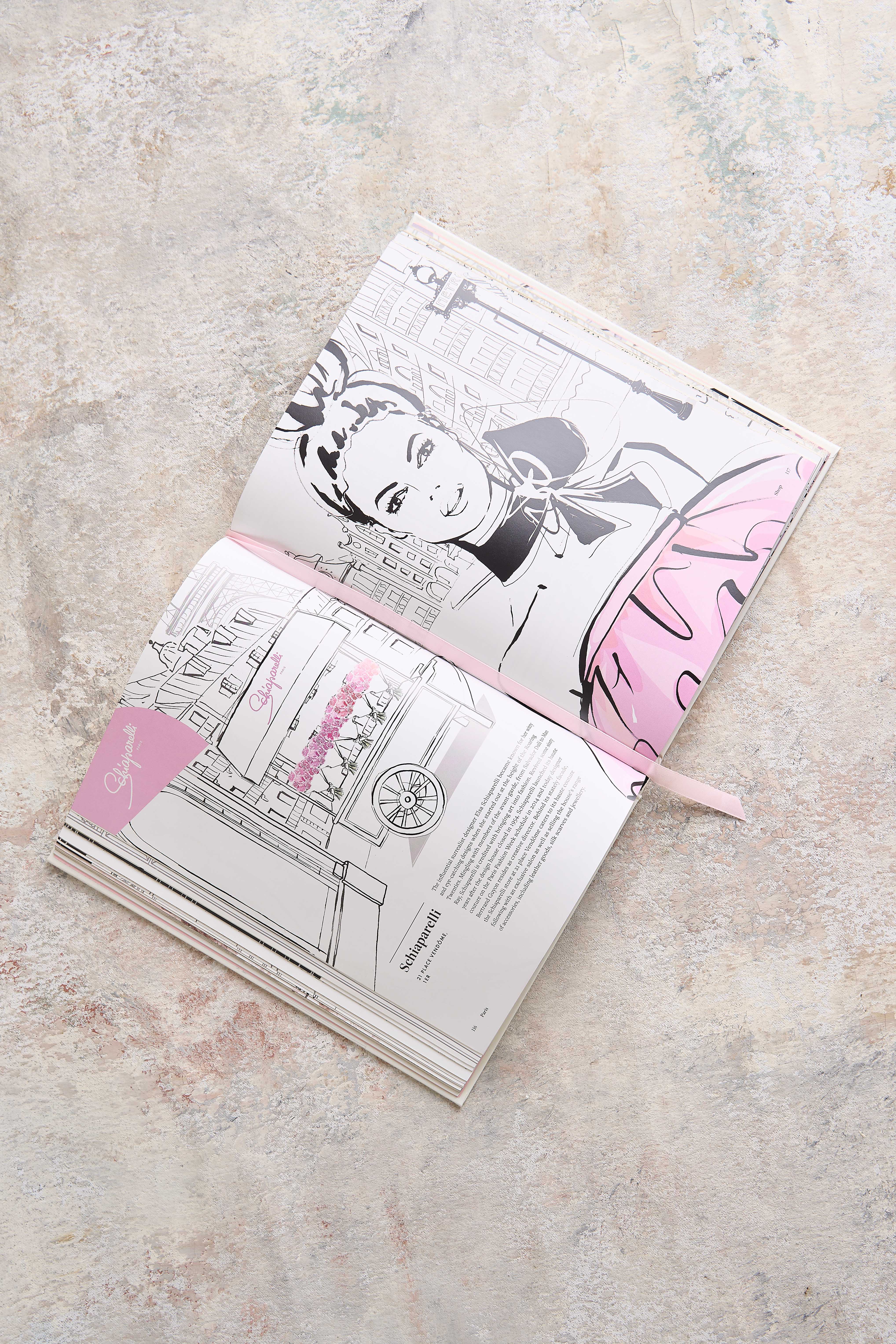 Paris Through A Fashion Eye Book