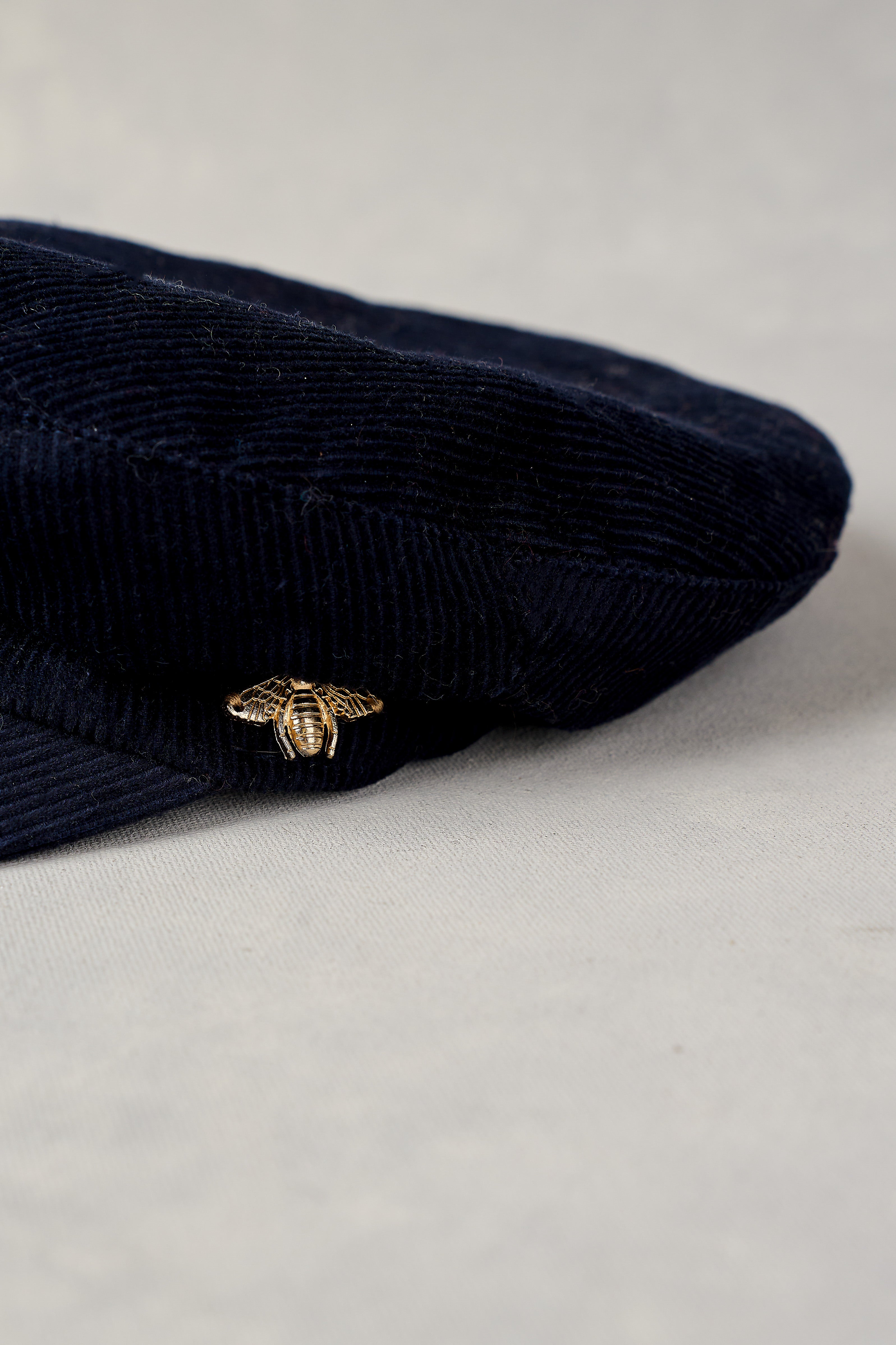 Cord Bakerboy Hat - Ink