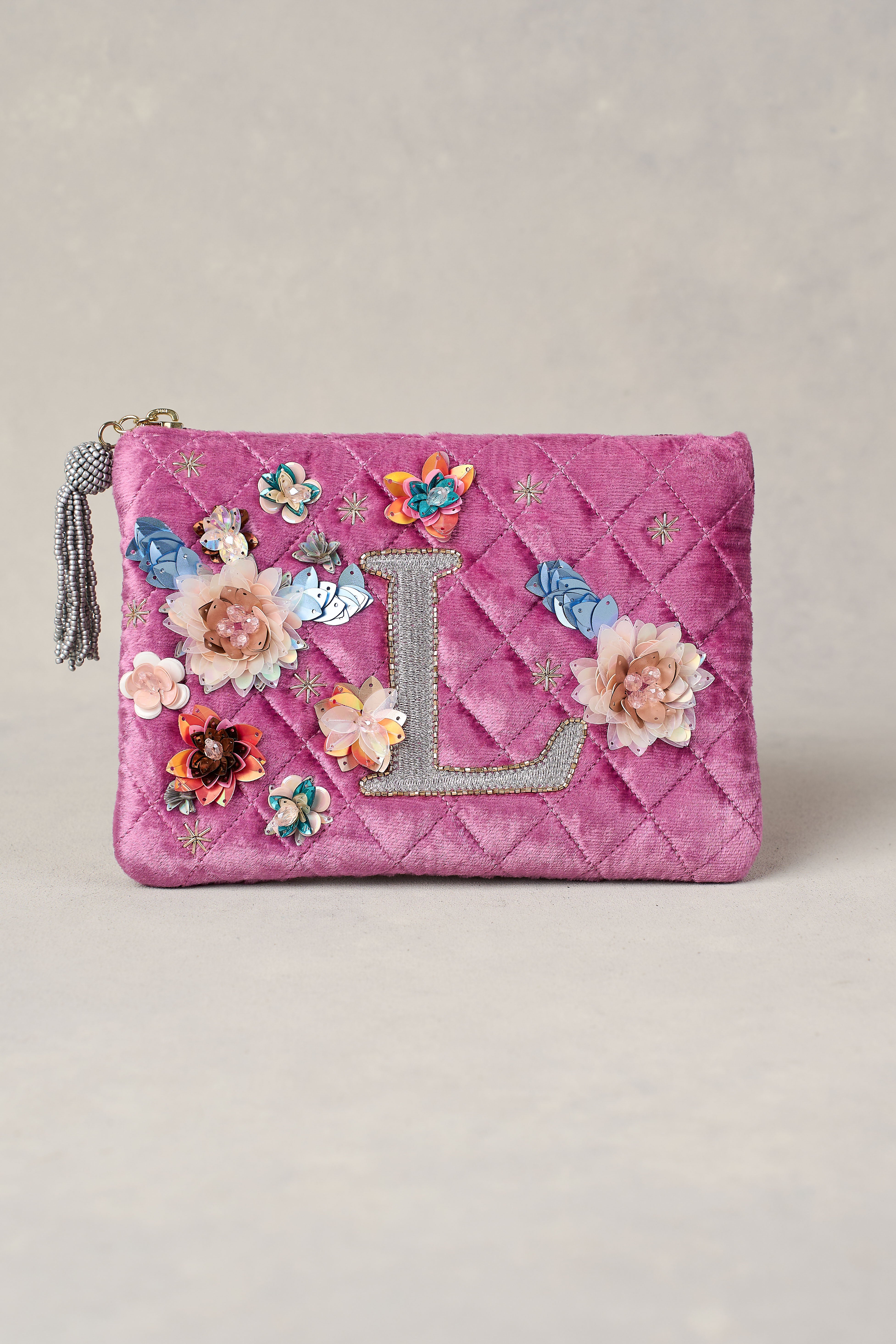 L Monogram Cosmetic Bag - Pink